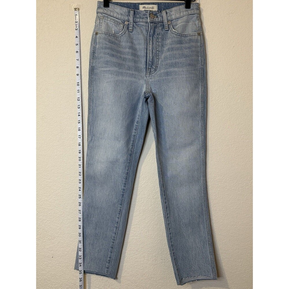 Madewell High-Rise Stovepipe Jeans Light Wash – Size 24